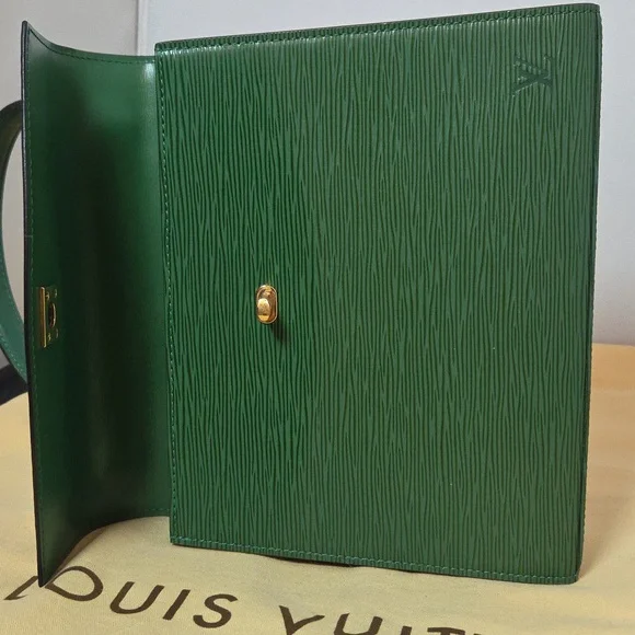 LOUIS VUITTON ULTRA RARE VINTAGE 1994 EPI LEATHER MALESHERBES BAG EXCELLENT COND - Picture 15 of 17